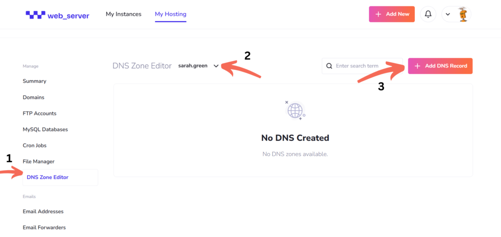 Add DNS Record